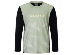 SCOTT Vertic Delta Jr Tee - Cykeltrøje - Lange ærmer - Børn/Junior - Grå - Str. S (128)