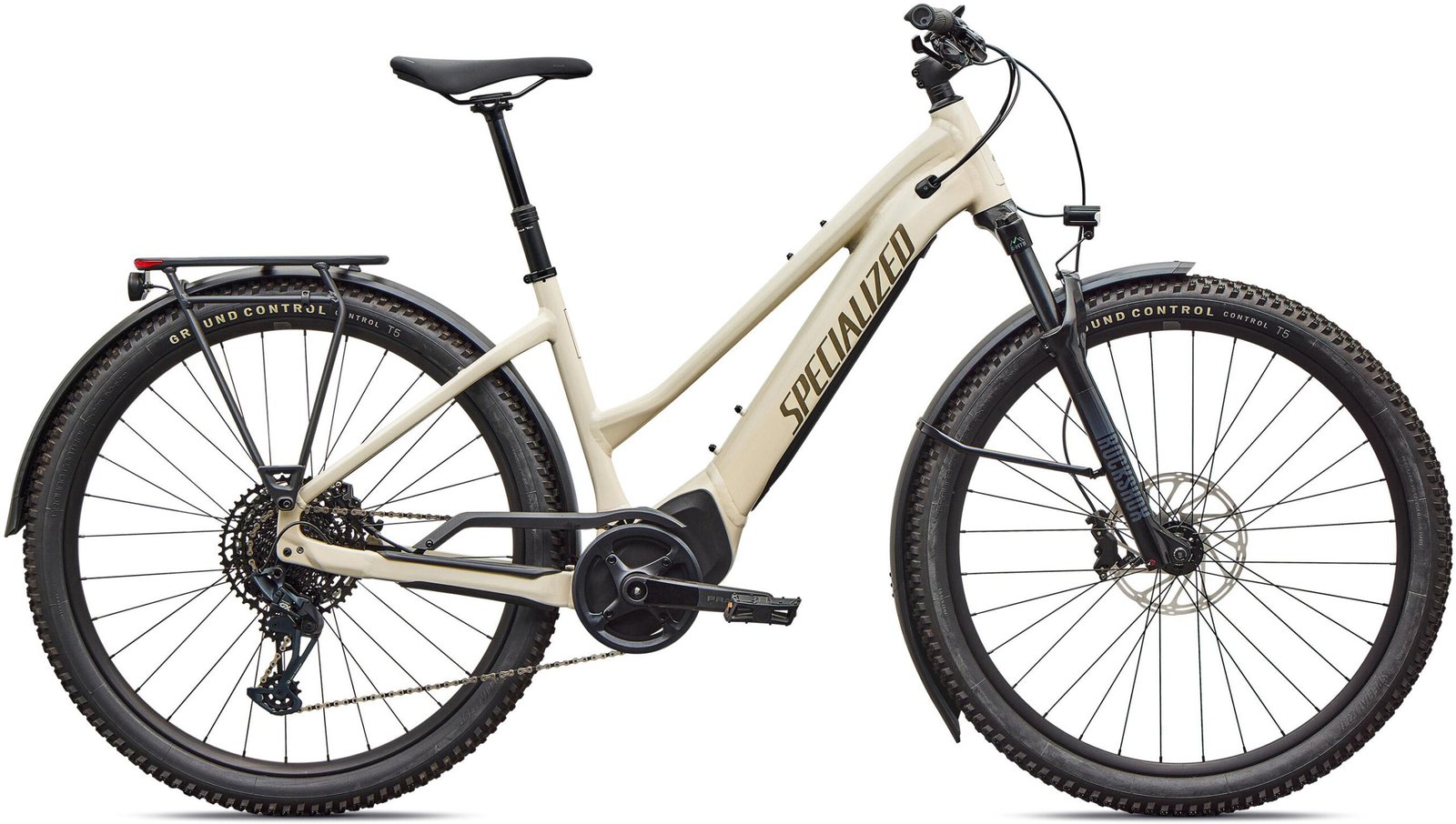 Specialized Turbo Tero 5.0 EQ Step-Through 2026 - Gloss White Mountains / Gunmetal