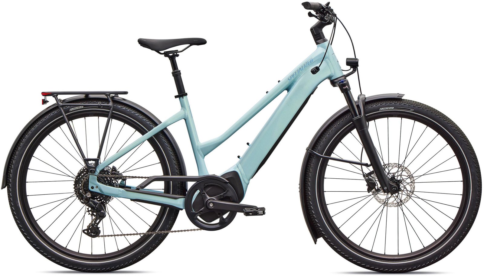 Specialized Turbo Vado 4.0 Step-Through 2026 - Gloss Seafoam / Lapis Pearl / Glacial Metallic