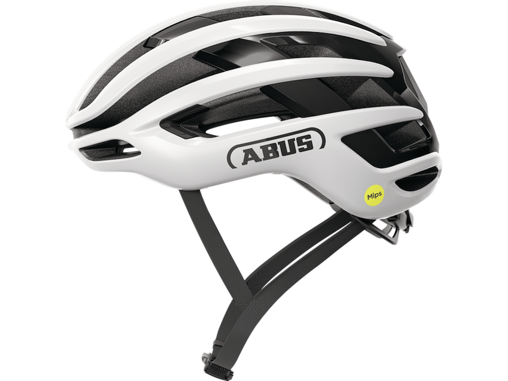 ABUS AirBreaker 2.0 MIPS - Cykelhjelm - Shiny White - L