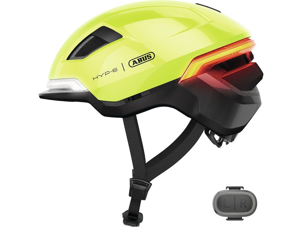 ABUS Hyp-E - Cykelhjelm - Signal Yellow - Str. M / 54-58 cm