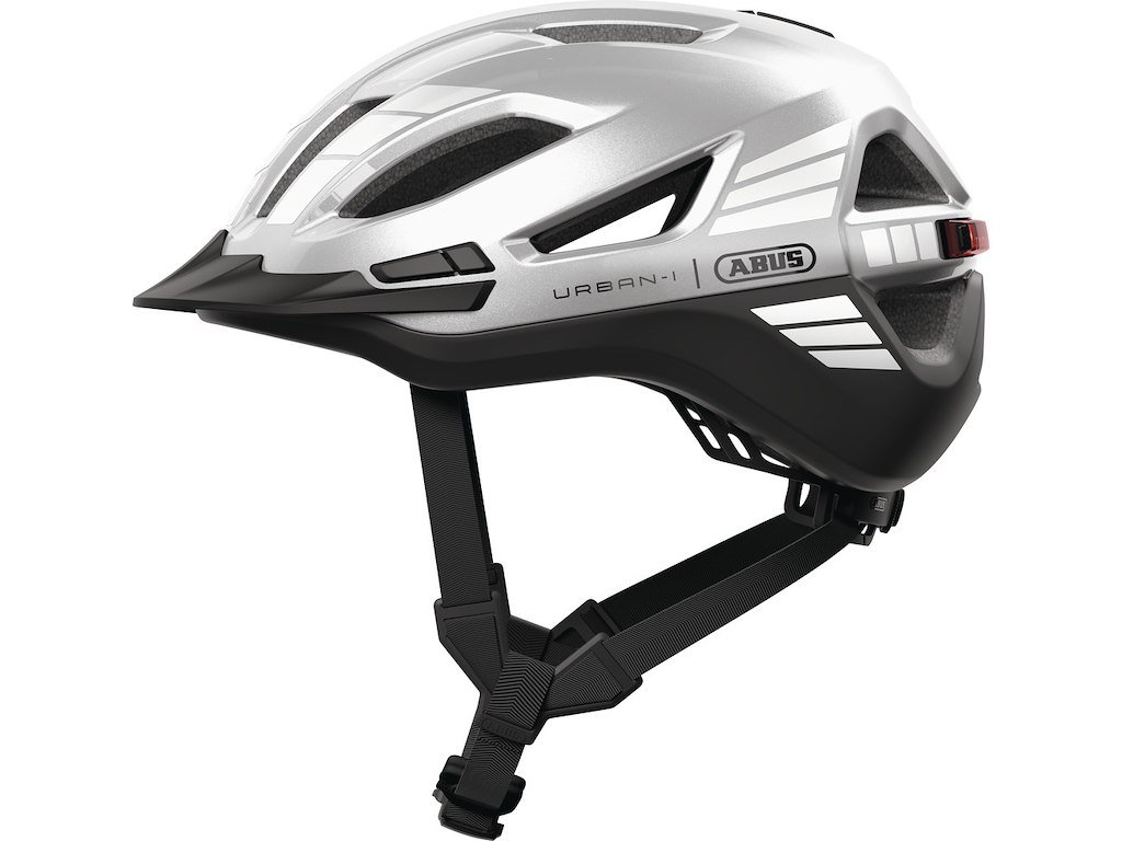 ABUS Urban-I 4.0 ACE - Cykelhjelm - Signal Silver - XL