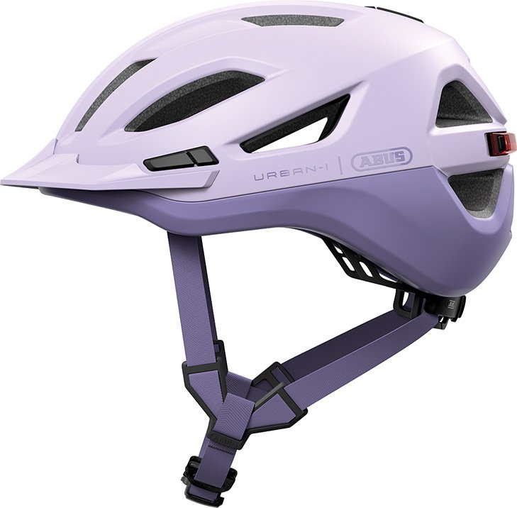 Abus Hjelm Urban-I 4.0 ACE m. LED - Light Lavender