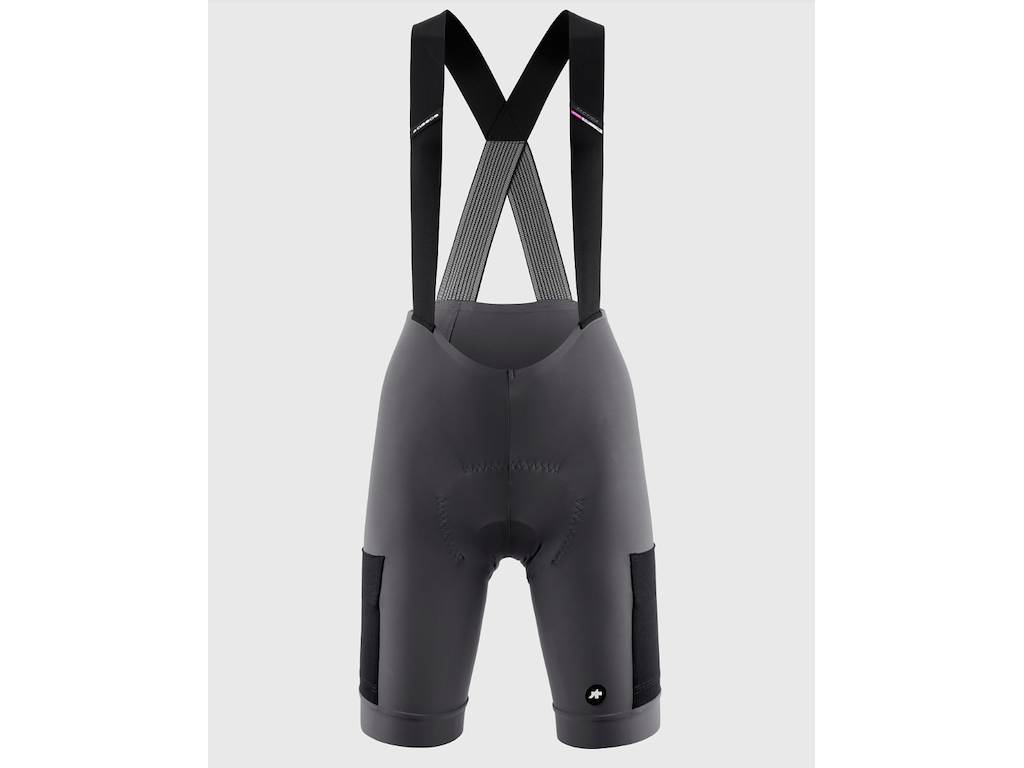 Assos TACTICA KIESKAFER Bib Shorts T5 - Cykelshorts - Dame - Robust Grey - S