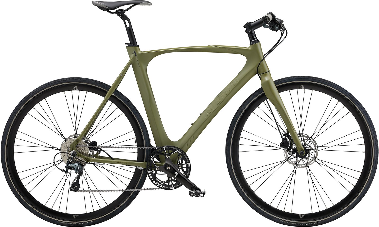 Avenue Airbase Herre 10g Tiagra 2026 - Matt Green
