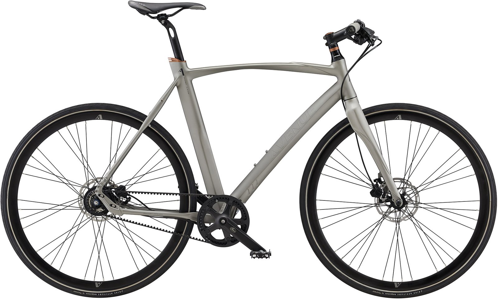 Avenue High Line Belt Herre 8g 2026 - Matt Silver