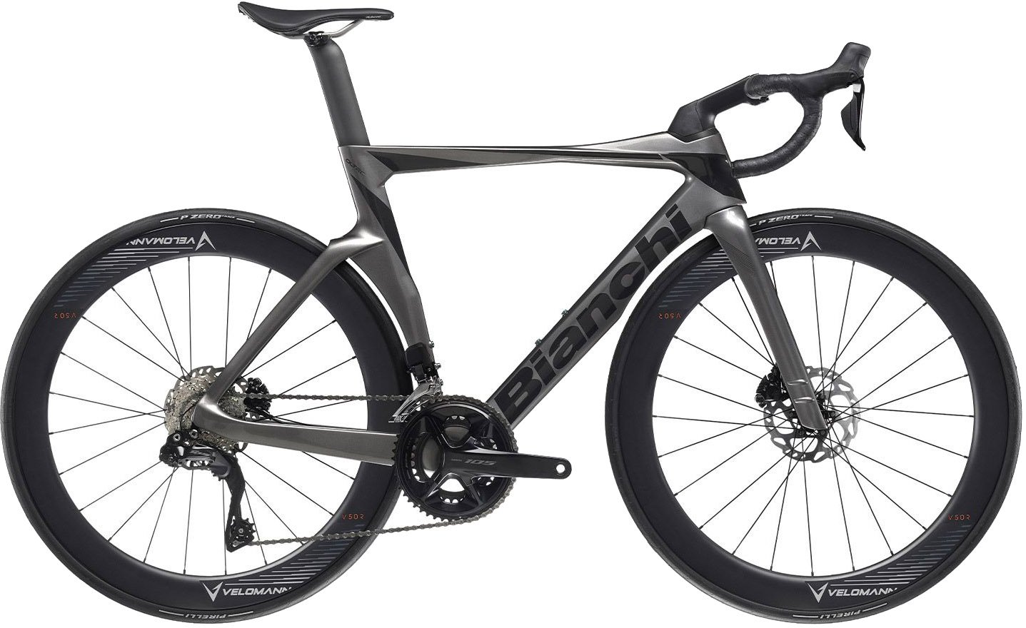 Bianchi Oltre Comp 105 Di2 24g - Sort