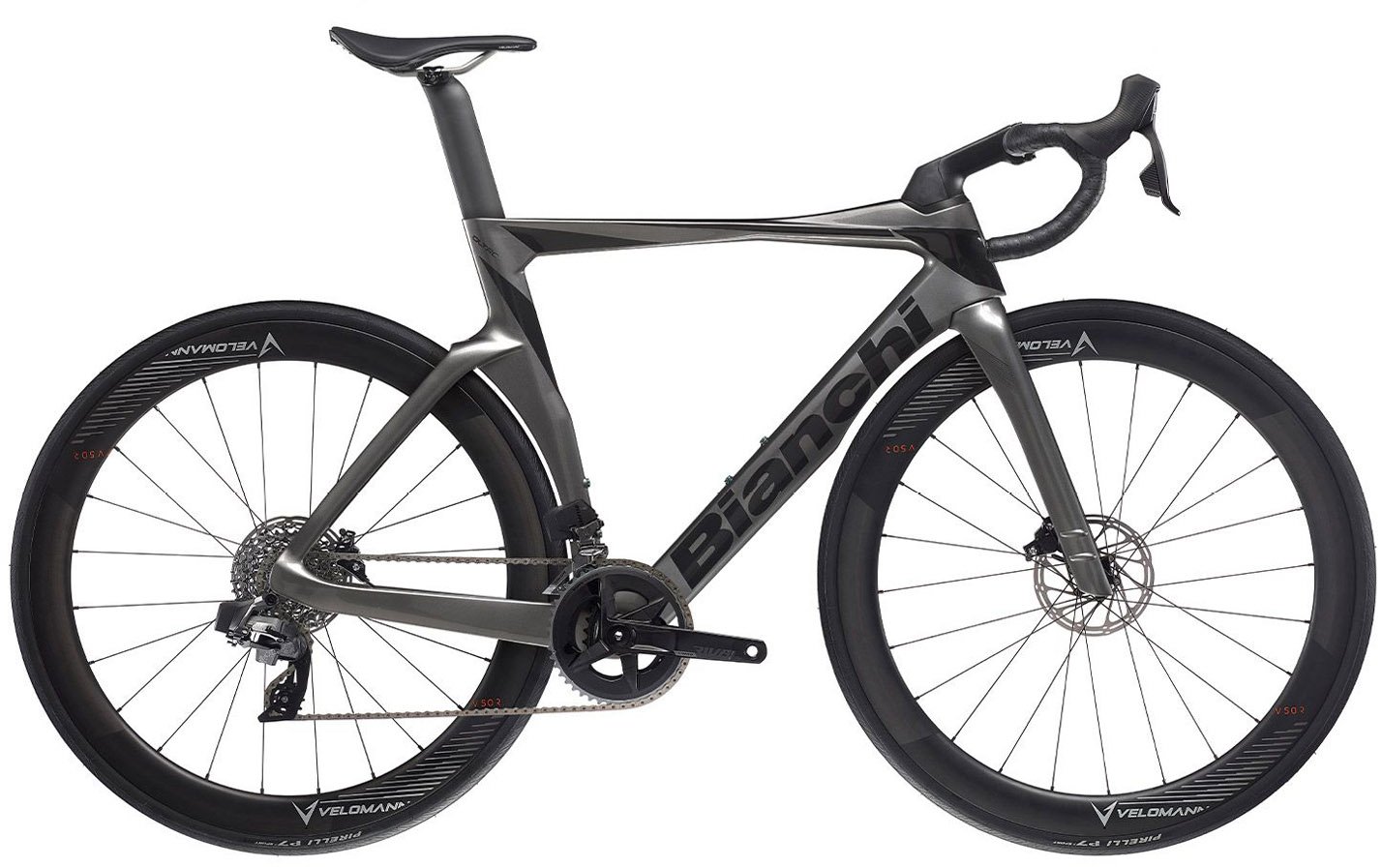 Bianchi Oltre Comp Rival eTap AXS 24sp - Grå