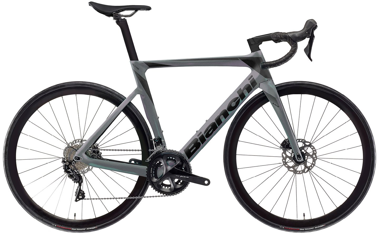 Bianchi Oltre Race 105 Di2 24sp - Grå
