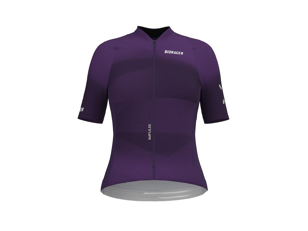 Bioracer Icon Jersey - Cykeltrøje - Korte Ærmer - Dame - Dark Violet - 2XL