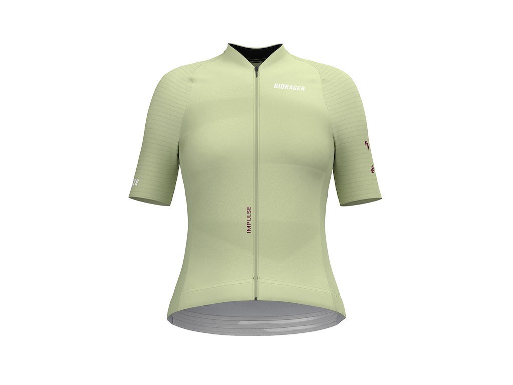 Bioracer Icon Jersey - Cykeltrøje - Korte Ærmer - Dame - Pistachio Milk - XS
