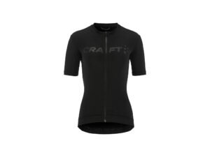 CRAFT Endur Logo Jersey - Cykeltrøje - Korte ærmer - Dame - Sort - Str. L CRAFT Endur Logo Jersey - Cykeltrøje - Korte ærmer - Dame - Sort - Str. L