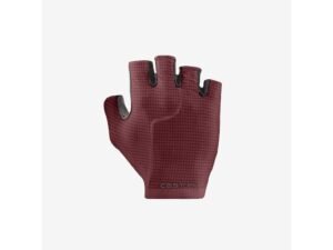 Castelli Premio Evo Glove - Cykelhandsker - Korte Fingre - Deep Bordeaux - XXL