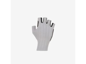 Castelli Rosso Corsa Pro Glove - Cykelhandsker - Korte Fingre - Silver Gray - XL