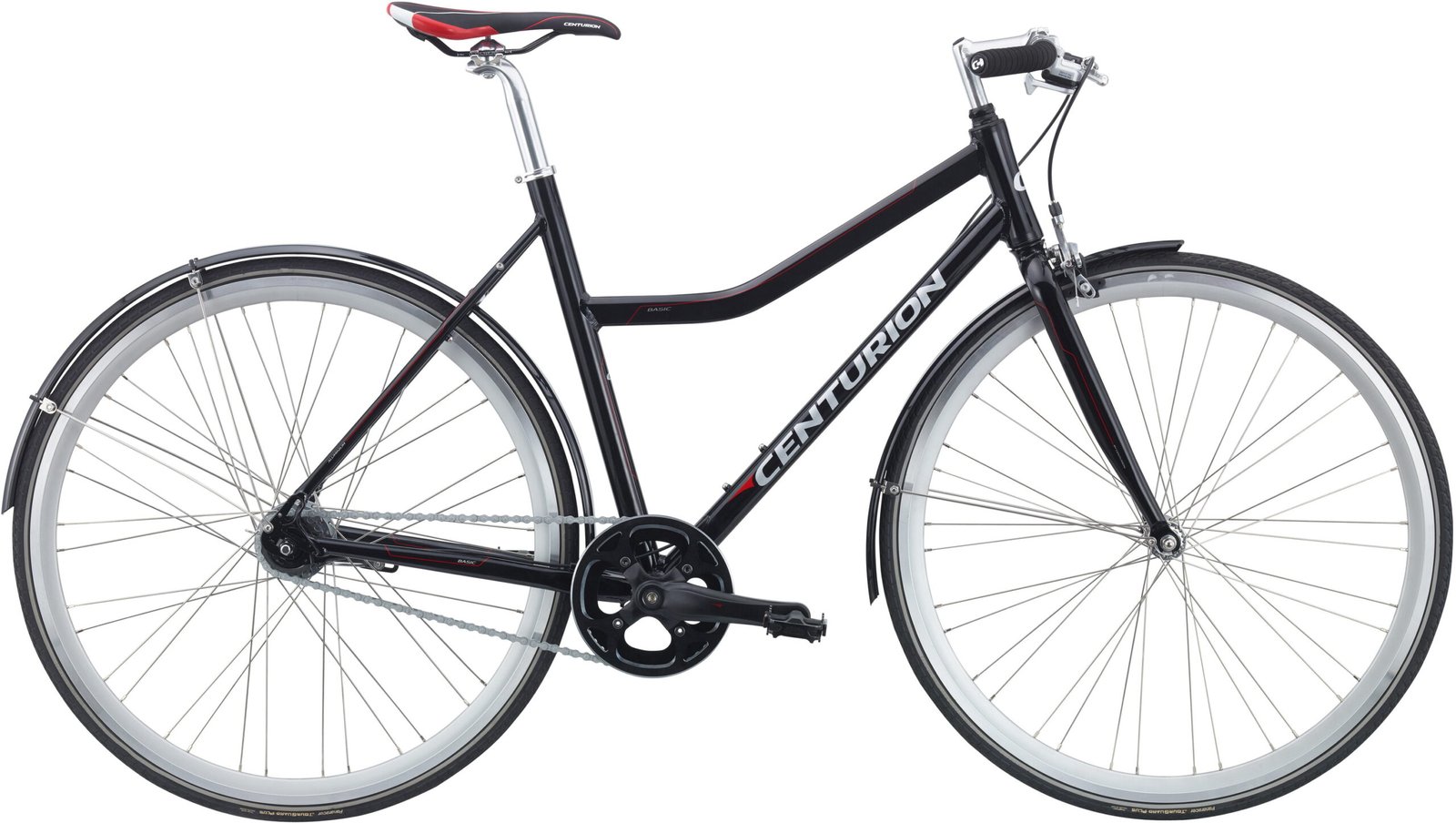 Centurion Basic Dame 7g Fod/Kaliberbremse - Sort