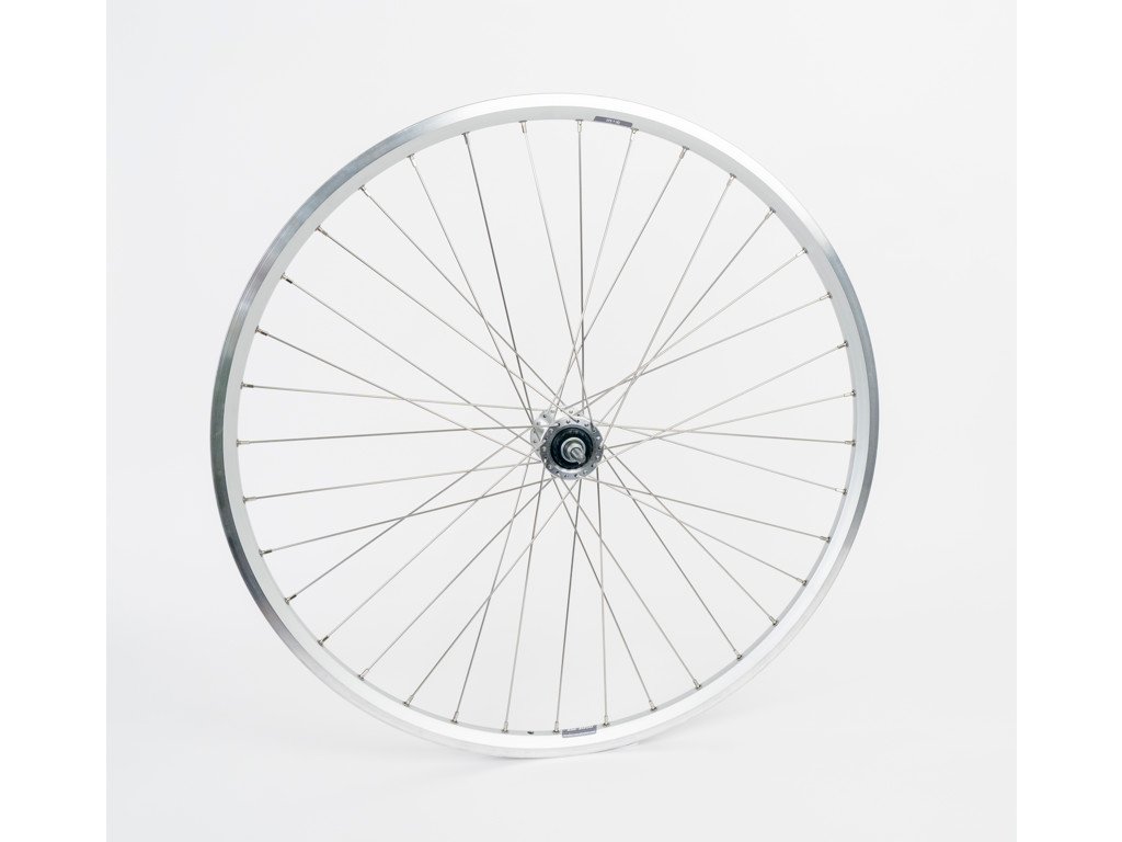 Connect Citybike Forhjul - 700C - ZAC2000 fælg - Til Rullebremse - Sølv
