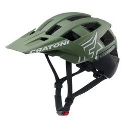 Cratoni Allset Pro - Khaki-black matt - Str. S-M (54-58 cm) - Cykelhjelm