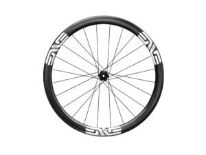 ENVE SES 3.4 baghjul Race 700c HG Body Center Lock disc og E-Thru 12 x 142mm med hvide stickers