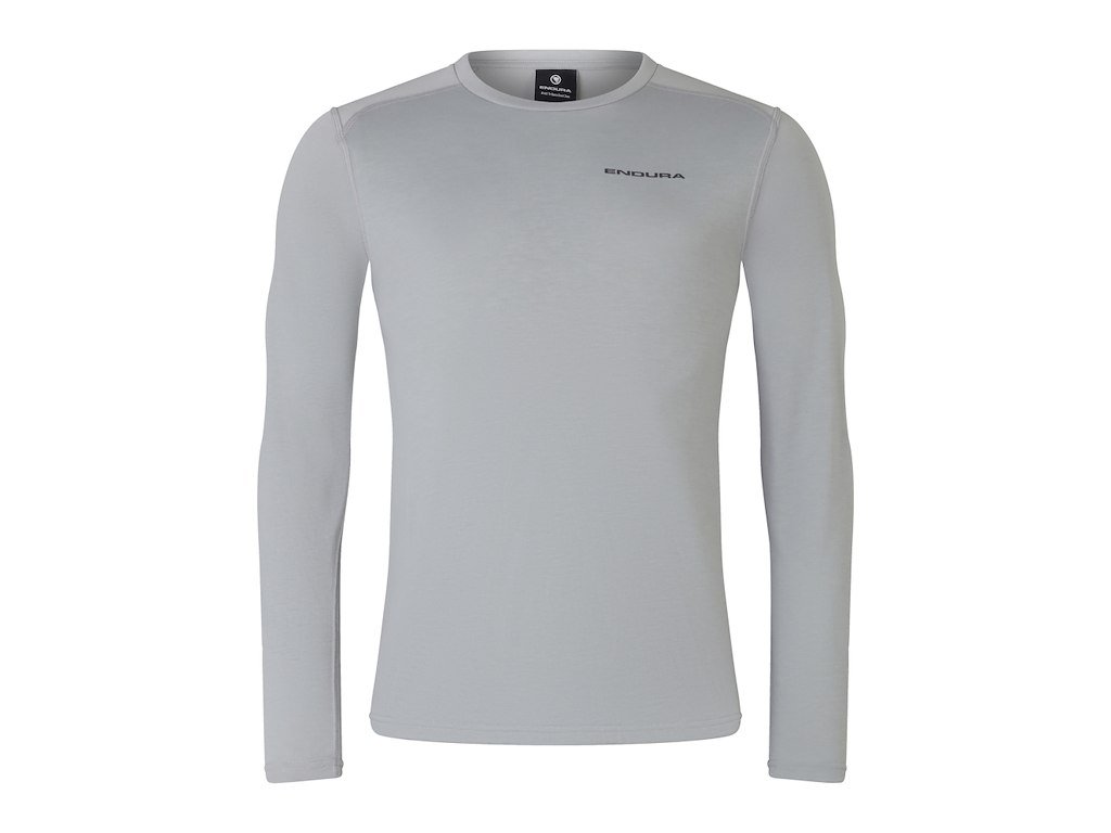 Endura - LOOP TECH TEE - Cykeltrøje - Lange ærmer - Dreich Grey - S