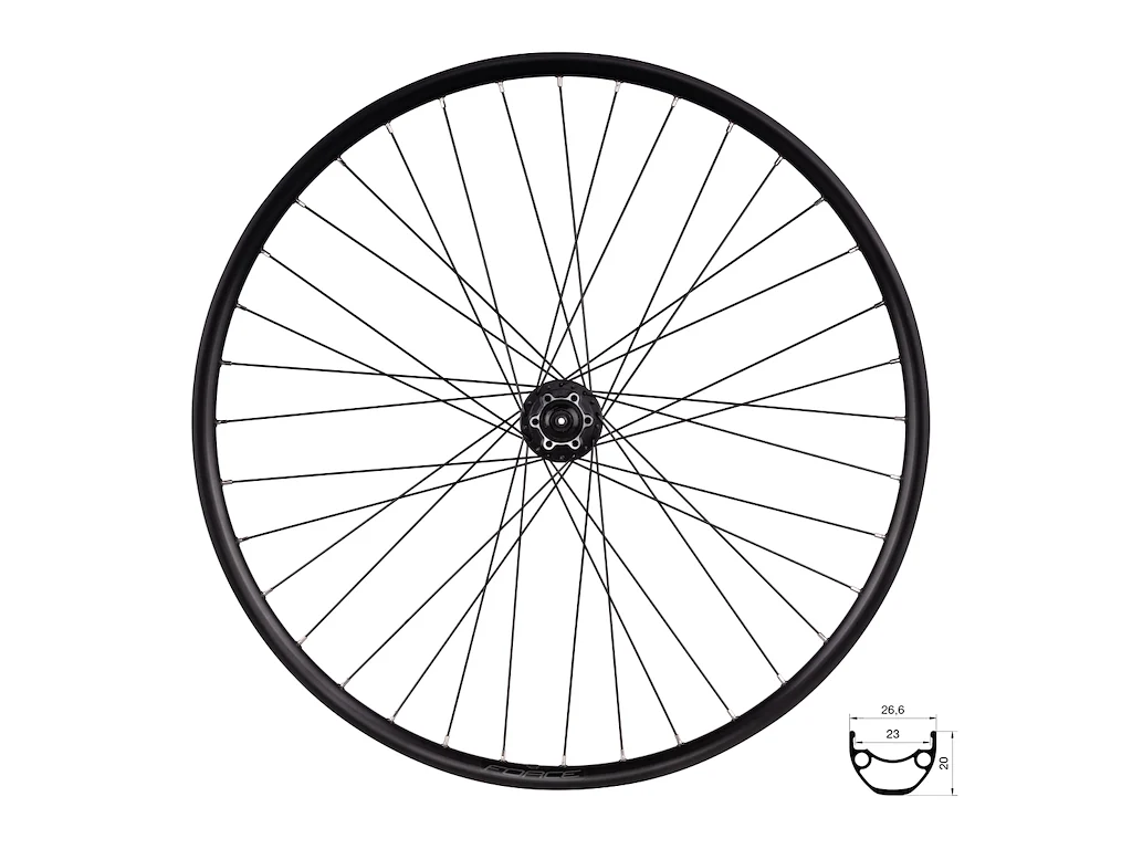 FORCE XC baghjul 29"(622x23) Shimano 8-11 gear Disc 6 bolt 36 eger huller