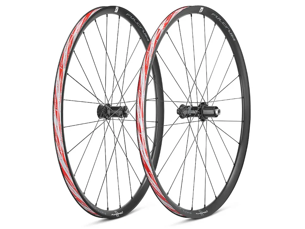 Fulcrum Rapid Red AL Gravel Disc hjulsæt Aluminium 700c 24mm fælg og Shimano MS body