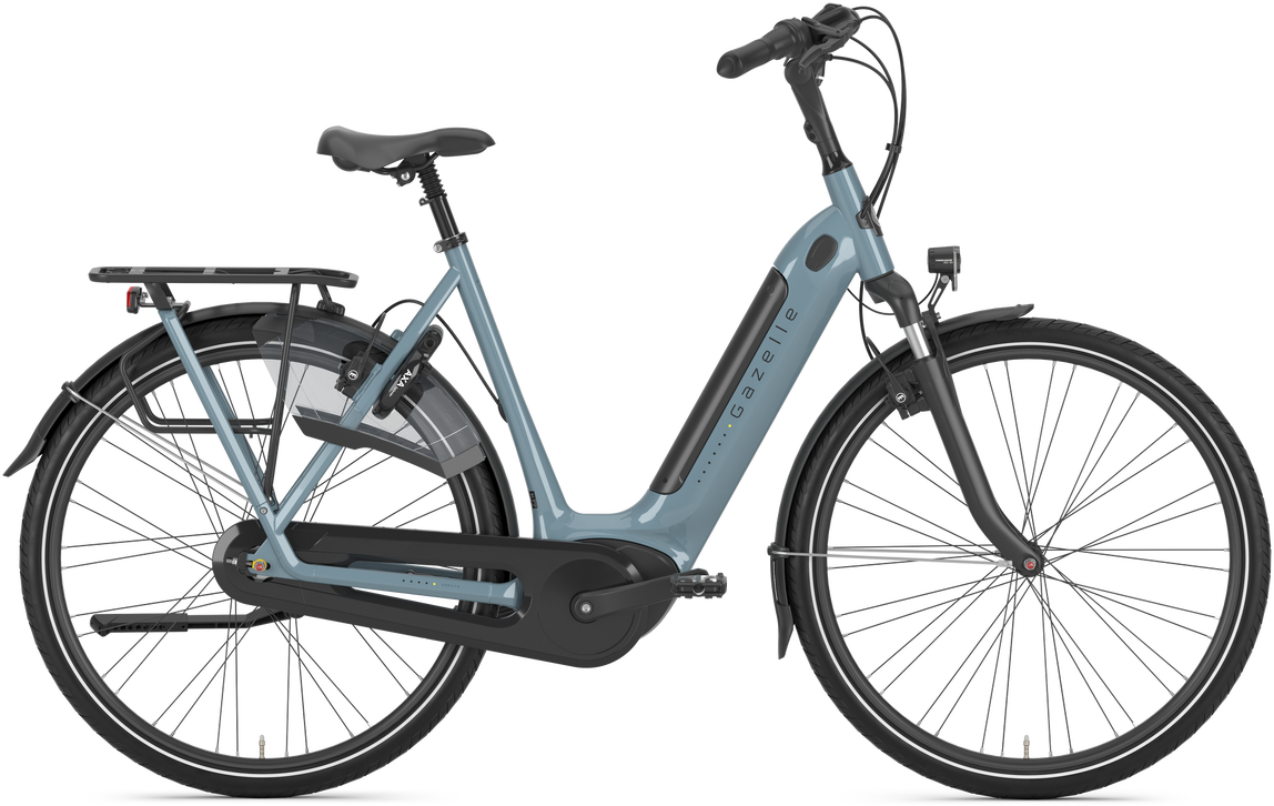 Gazelle Arroyo C7+ HMB Elite Dame 2025 - Blå (Udstillingsmodel)