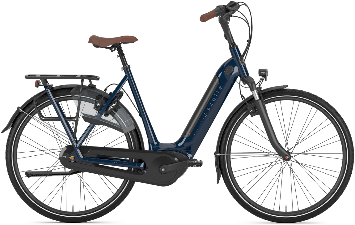 Gazelle Arroyo C7+ HMB Elite Dame 2025 - Navy Blue (Udstillingsmodel)