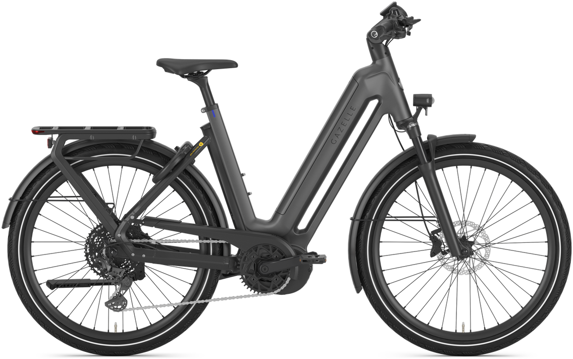 Gazelle Eclipse T11 HMB Dame - Grå
