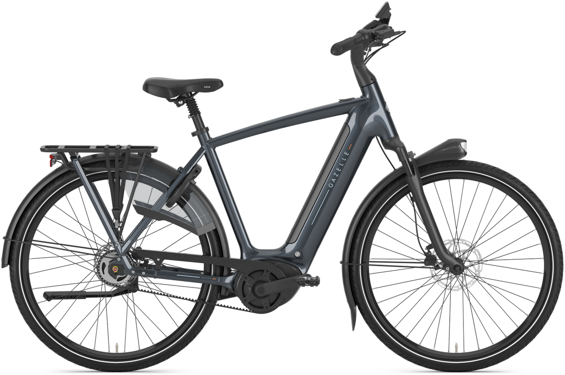 Gazelle Grenoble C5 HMB Herre 2026 - Anthracite Grey