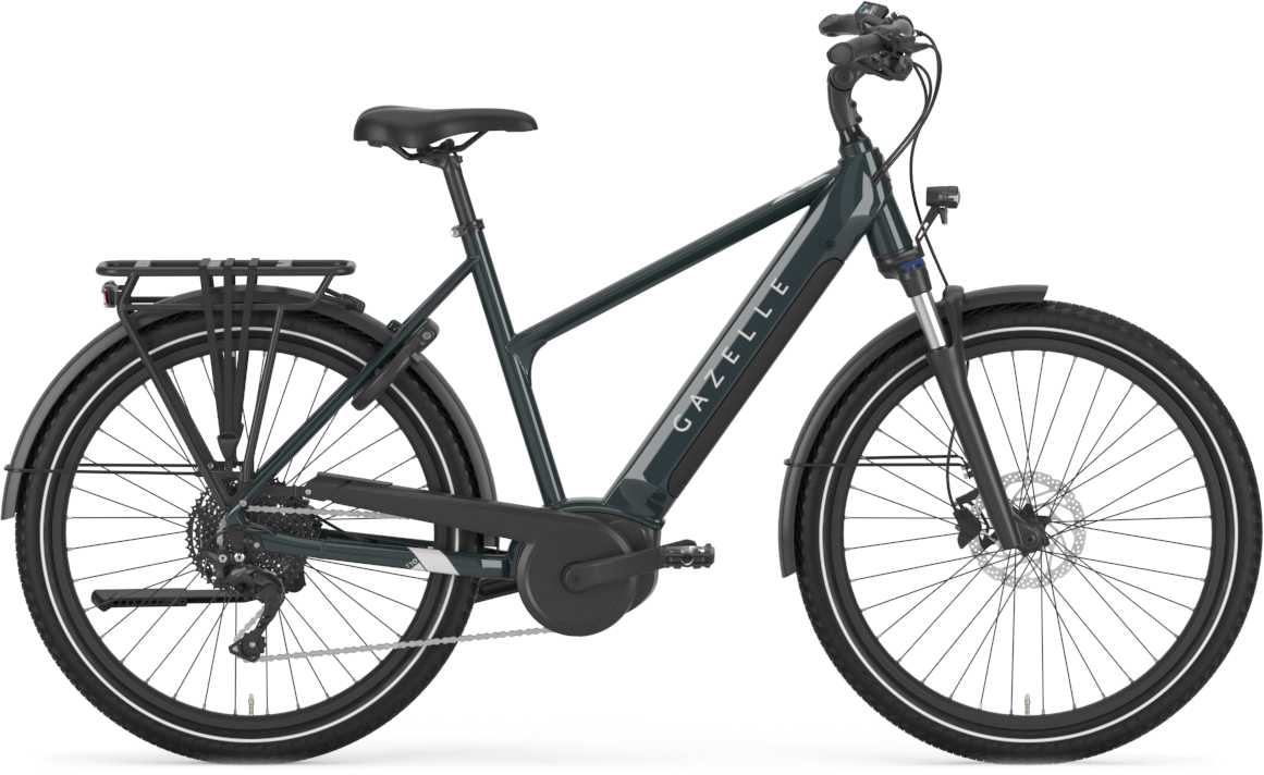 Gazelle Medeo T10 HMB Dame 2025 - Pine Greengloss