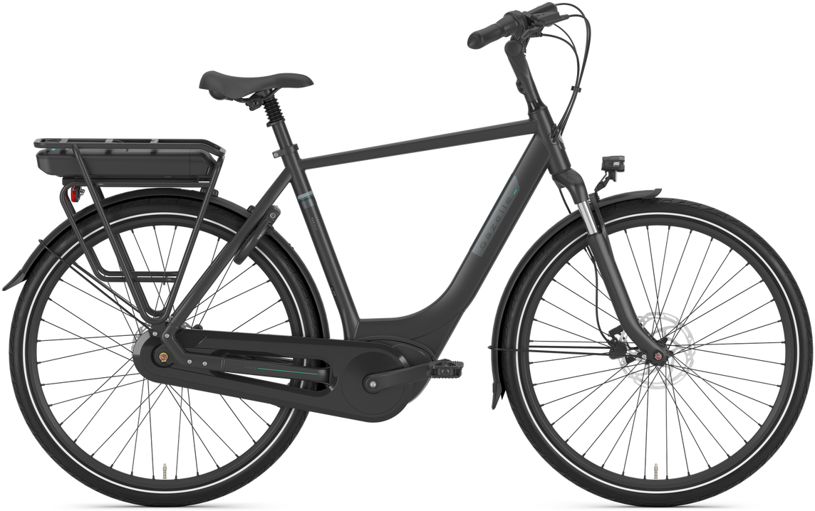 Gazelle Paris C8 HMB Herre 2026 - Black