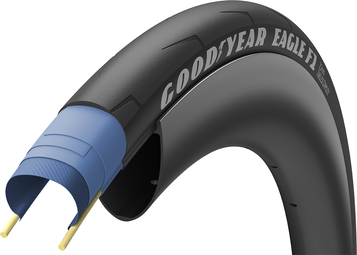 Goodyear EAGLE F1 Tubeless Complete 700x25c/32c - Sort