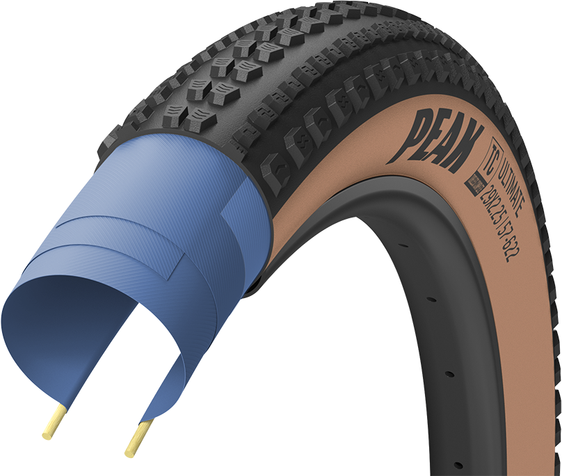 Goodyear PEAK MTB Tubeless Complete 29x2.25 - Brun