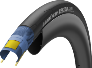 Goodyear VECTOR 4SEASON Tubeless Complete 700x25c/32c - Sort