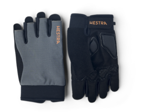 Hestra Bike Guard Short - Cykelhandsker - Mørk Grå - str. 9