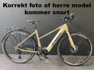 Jensen - EL - Cykel Herre 11 Gear Matsort - M
