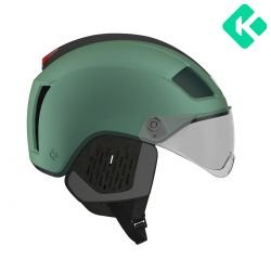 Lazer hjelm Nova KinetiCore Matte Green Emerald M+LED+WKT - Cykelhjelm