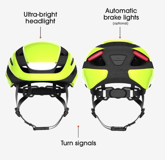 Lumos - Cykelhjelm Ultra Mips - Gul - M/L 54 - 61 cm.