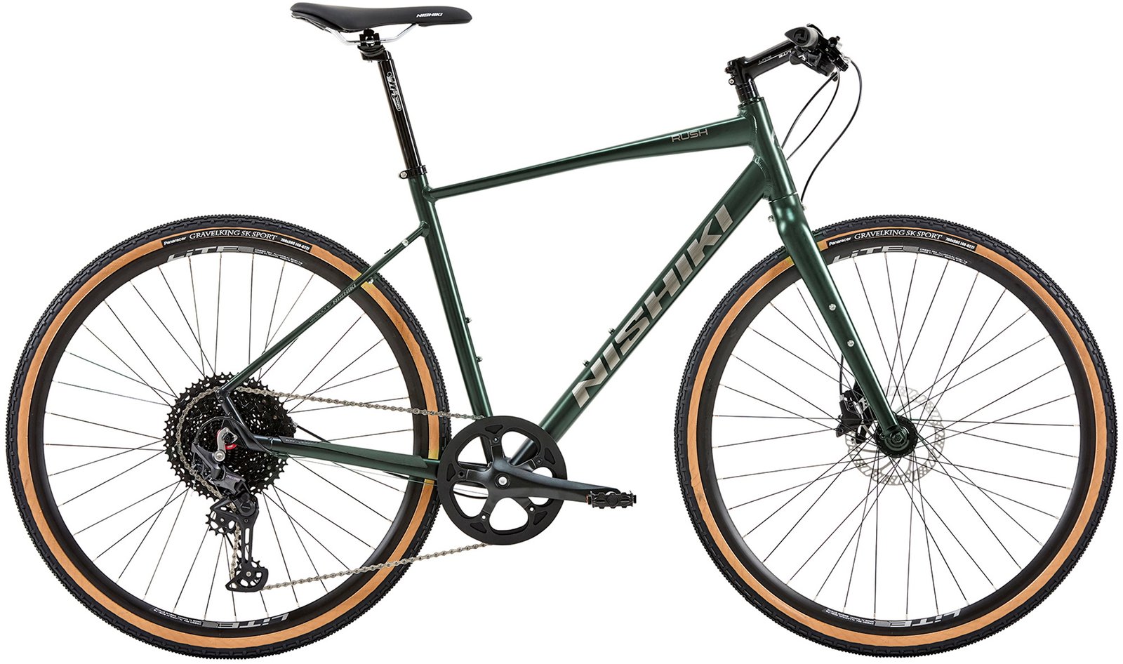 Nishiki Rush Herre 12g 2026 - Smaragd Grøn