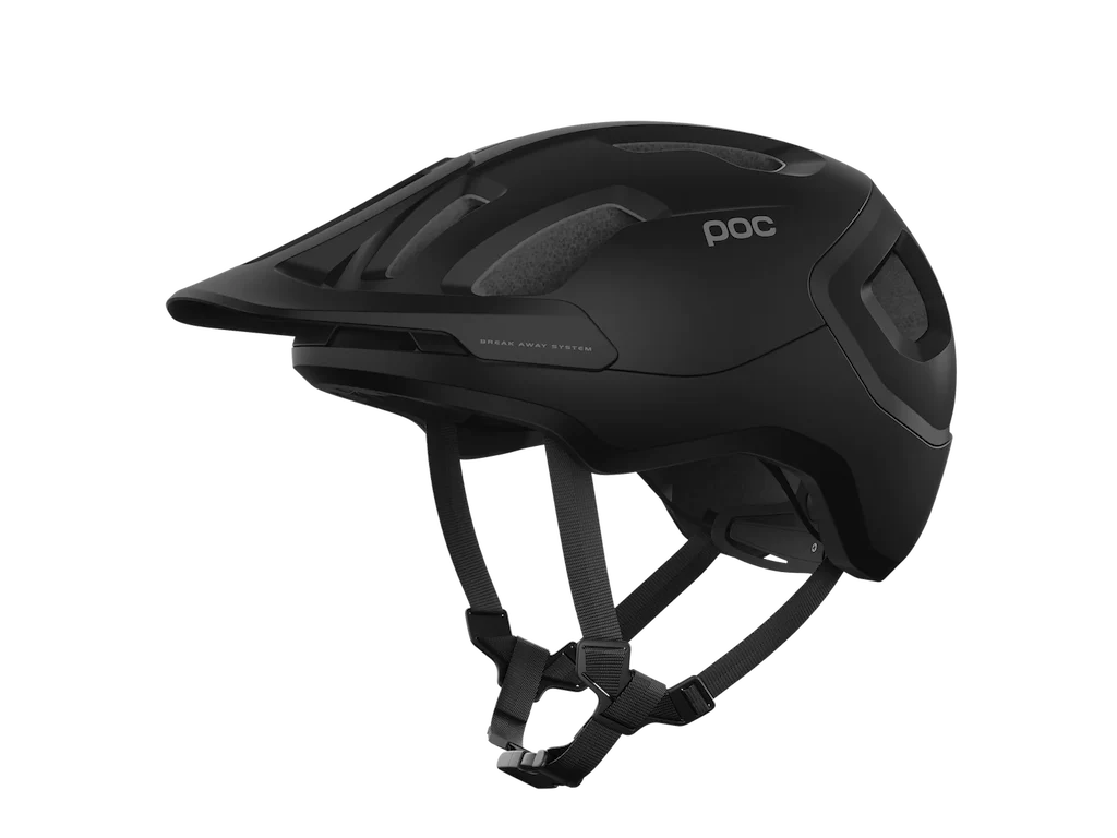 POC Axion - Cykelhjelm - Uranium Black Matt - Str. 51-54 cm