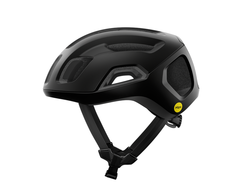 POC Ventral Air MIPS Cykelhjelm - Uranium Black Matt - Str. 54-59 cm