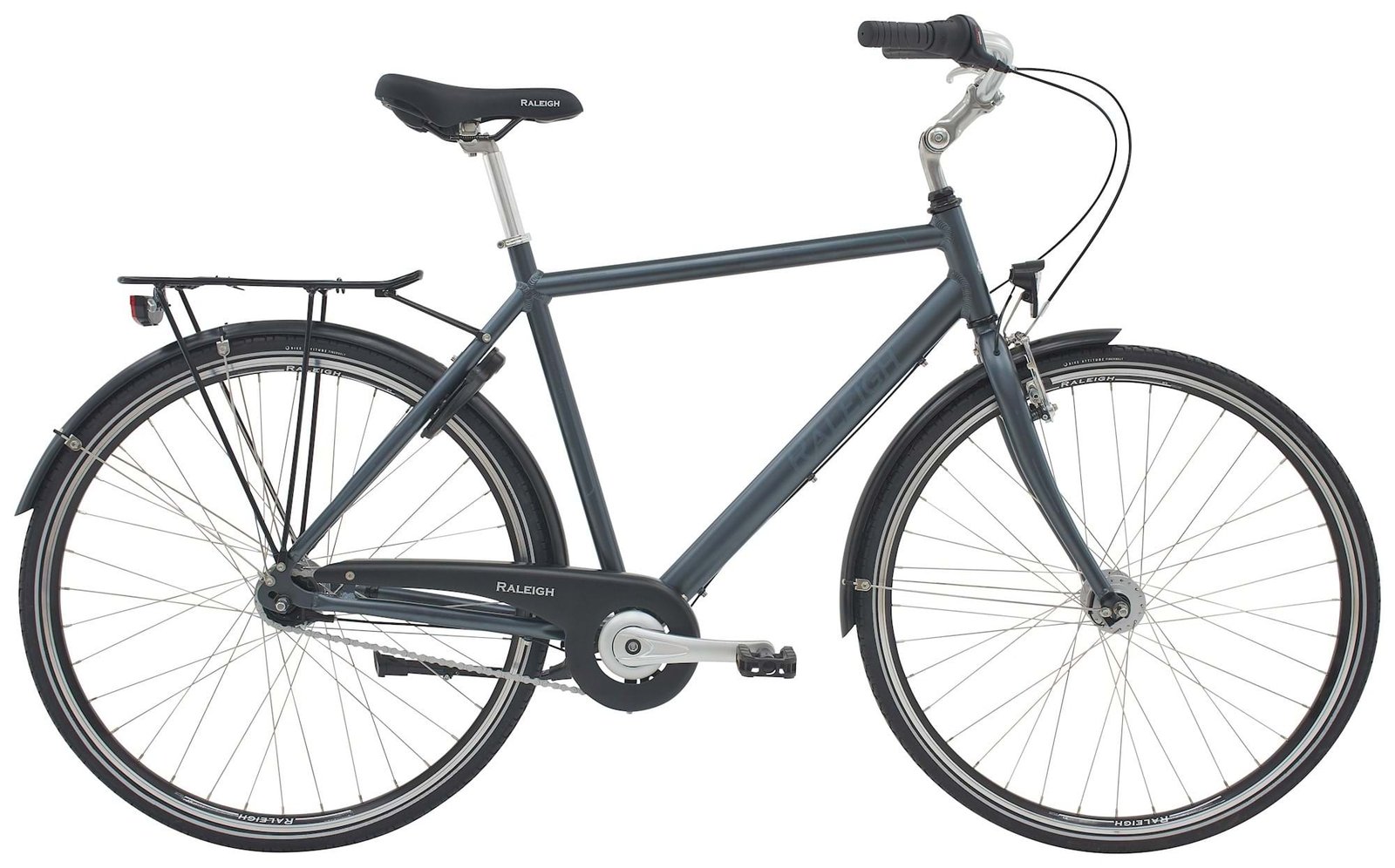 Raleigh Shopping Alu Herre 7g 2025 - Mat Grå Blå