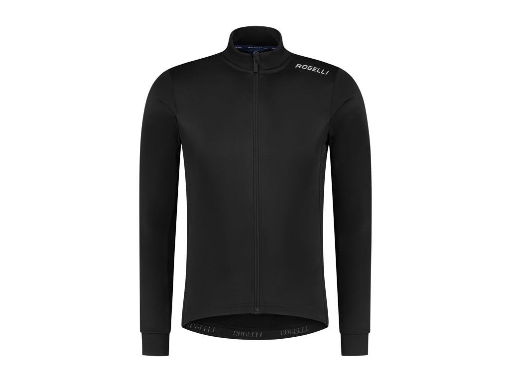 Rogelli Core - Cykeltrøje - Lange ærmer - Sort - Str. 2XL