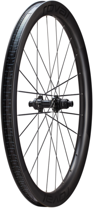 Roval Terra Aero CLX 700c Rear - Satin Carbon/Gloss Black