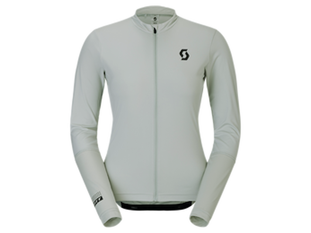 SCOTT Endurance - Cykeltrøje - Lange ærmer - Dame - Grå/Gul - Str. XL