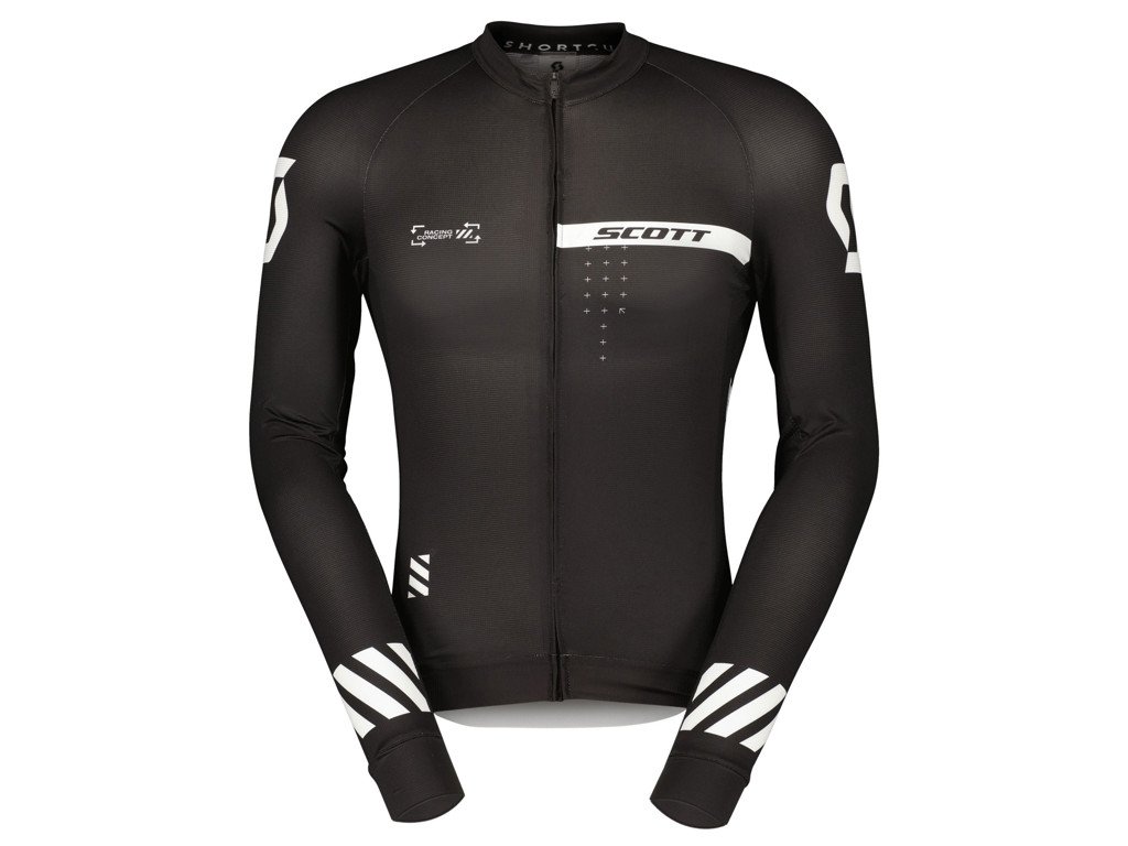 SCOTT RC Pro - Cykeltrøje - Lange Ærmer - Sort - Str. XXL