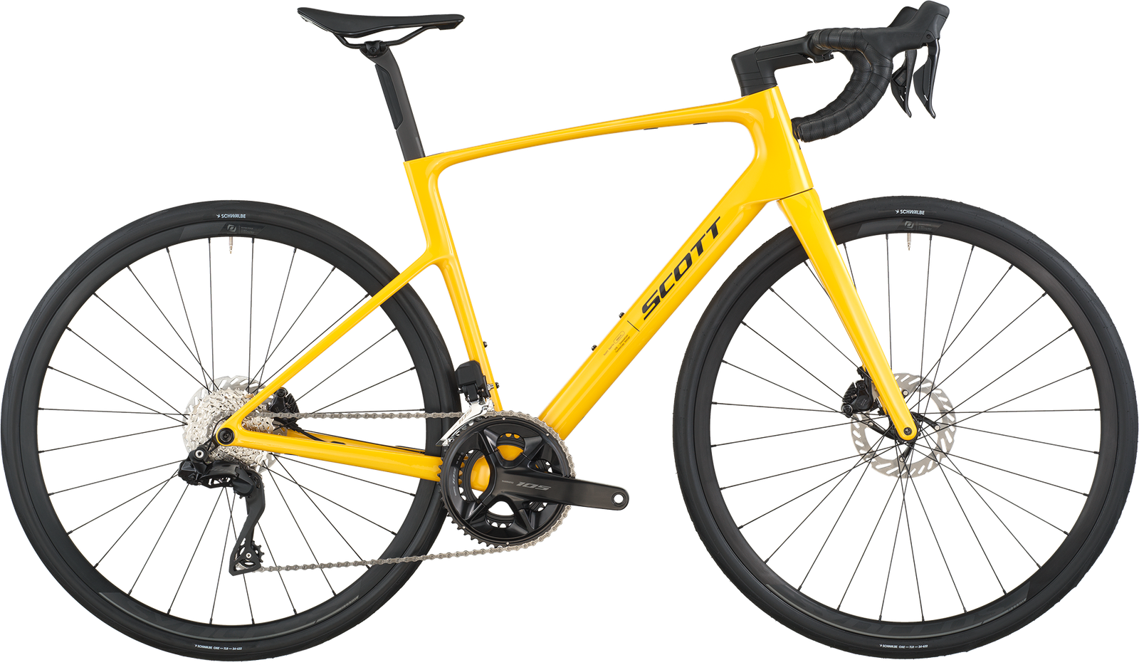 Scott Addict 40 2026 - Vivid Yellow