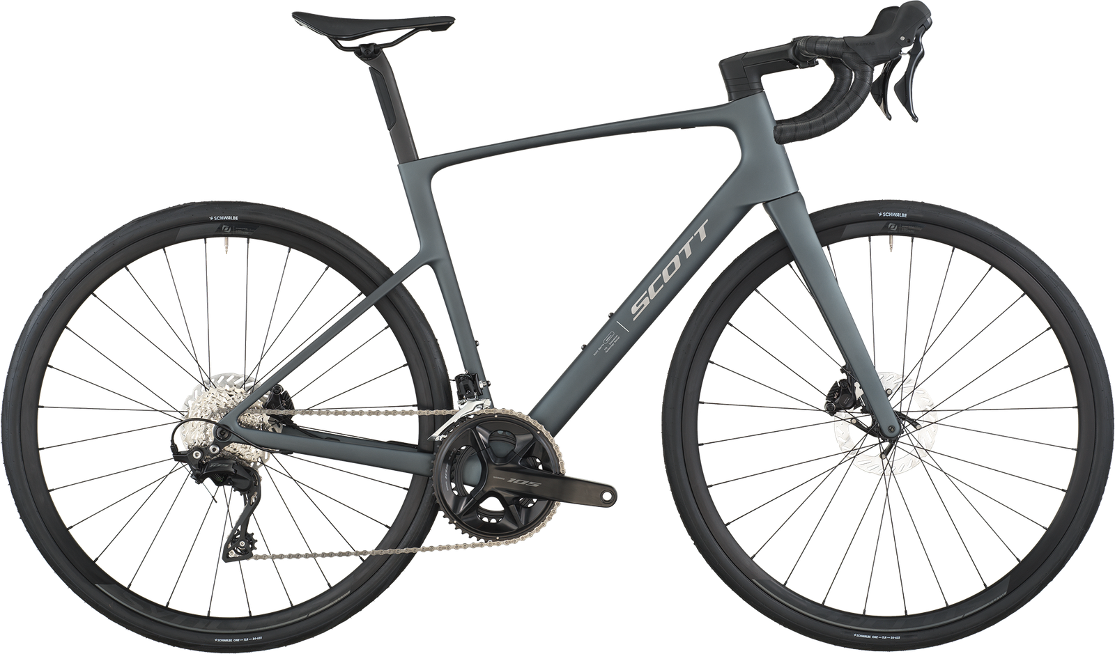 Scott Addict 50 2026 - Carbon Grey