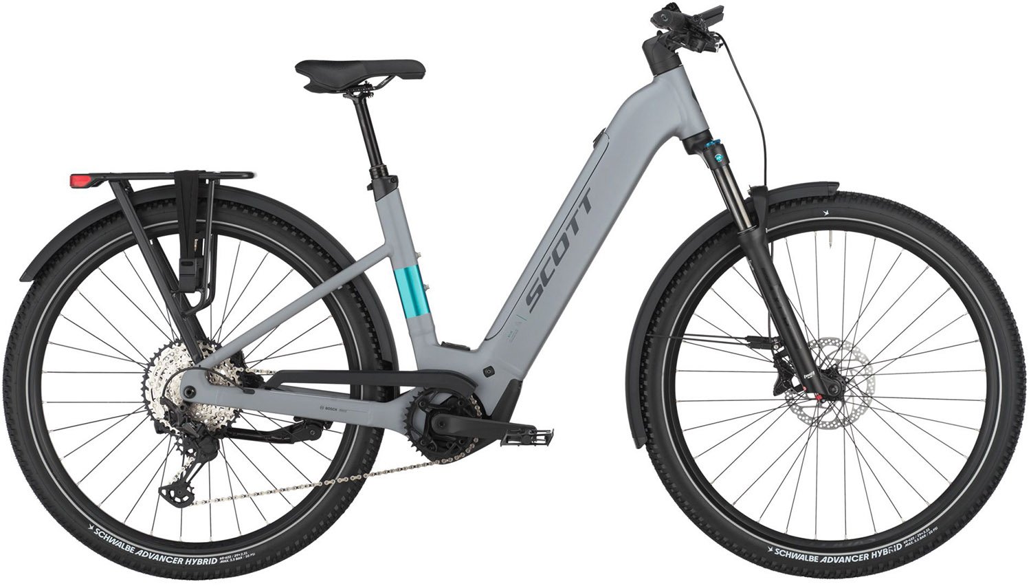 Scott Axis eRIDE 10 Wave 2026 - Bird Grey