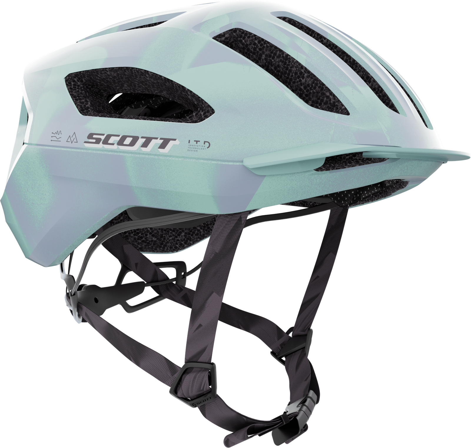 Scott Sierra (MIPS) Cykelhjelm - Prism Aqua Green